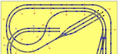 Railroad-Professional: Darstellung der oberen Ebene alleine